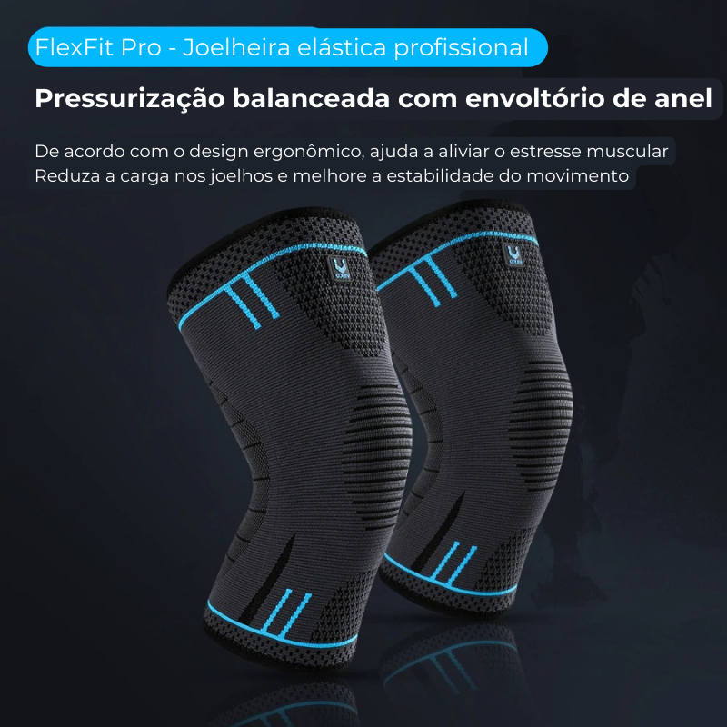 FlexFit Pro - Joelheira elástica profissional - Vilico®