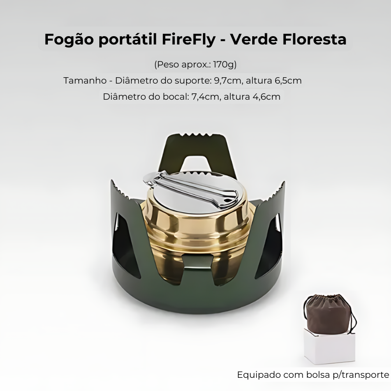 FireFly - Fogão portátil para camping