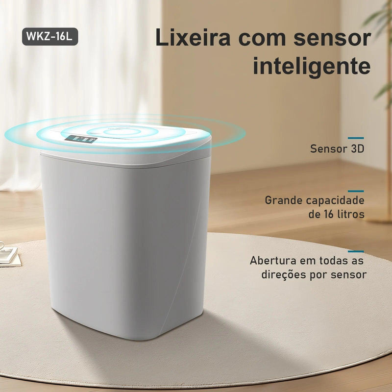 Lixeira com sensor inteligente - COIBEU® - Mixll