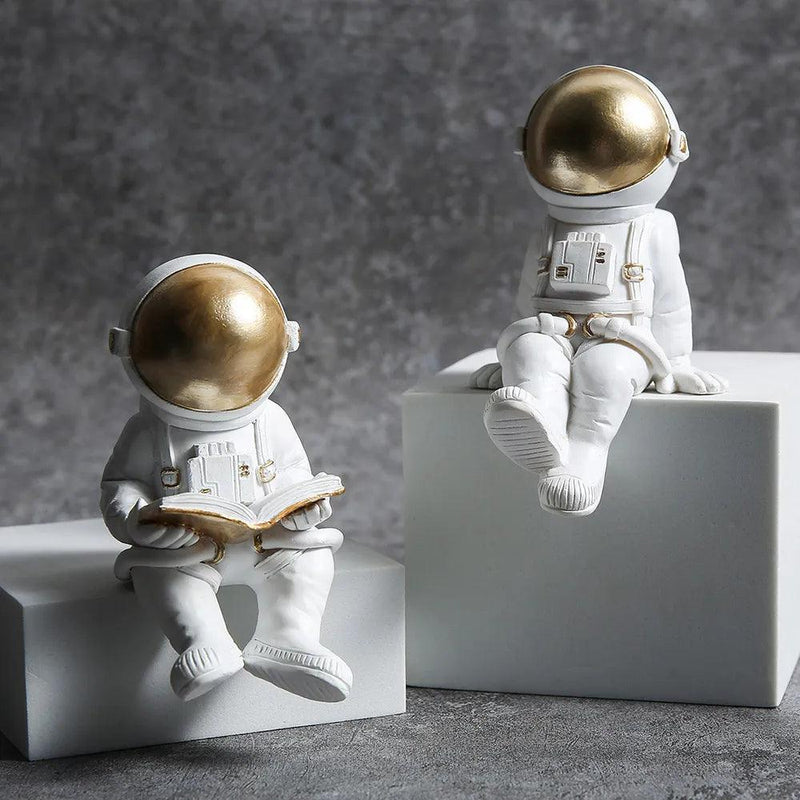 Escultura decorativa - Astronauta PoliRes - Mixll