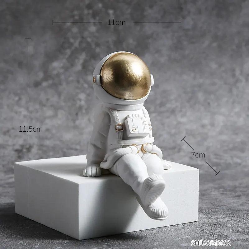 Escultura decorativa - Astronauta PoliRes - Mixll