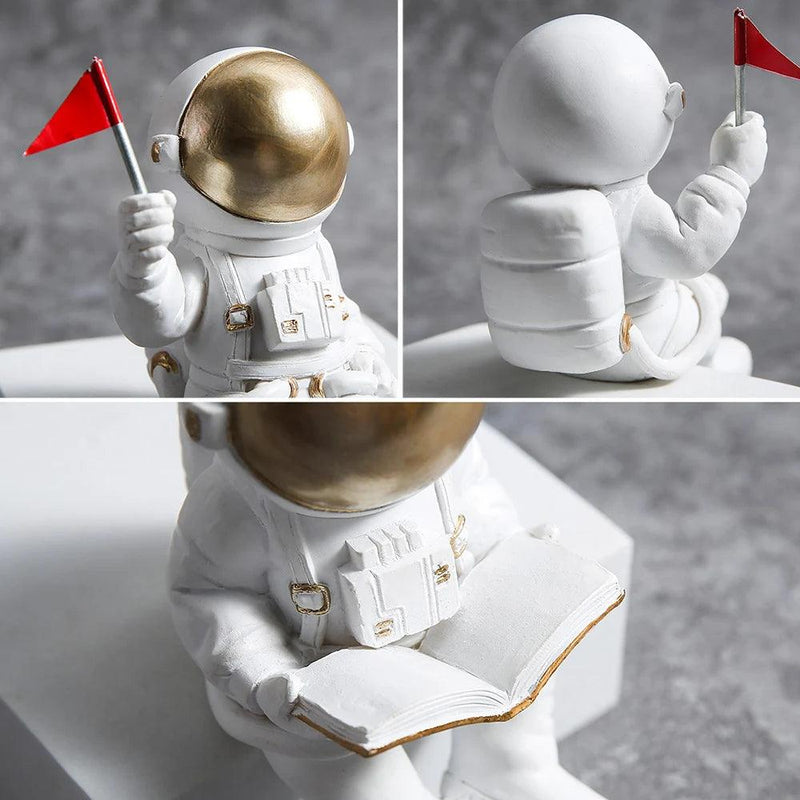 Escultura decorativa - Astronauta PoliRes - Mixll