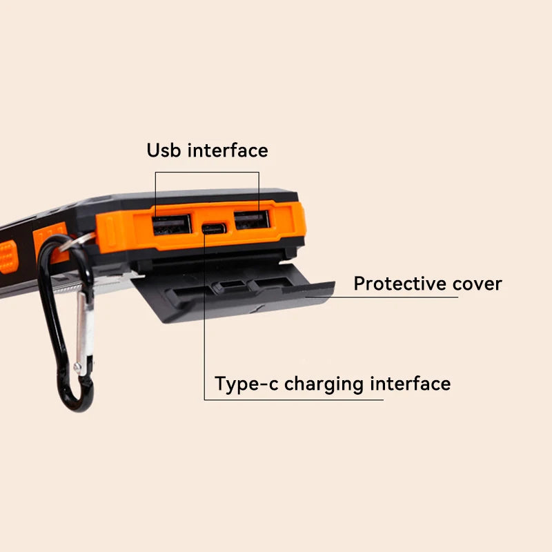 SolarCharge UltraMax - 200000mAh PowerBank fotovoltaico